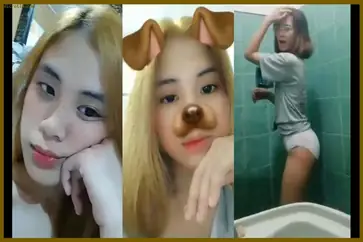 Janela Blonde Kesepian Masturbasi Di Kamar Mandi